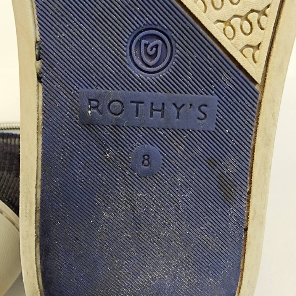 Rothy's The Sneaker in Gray Camo Slip On Flats Shoes Womens Size 8 - Picture 12 of 15